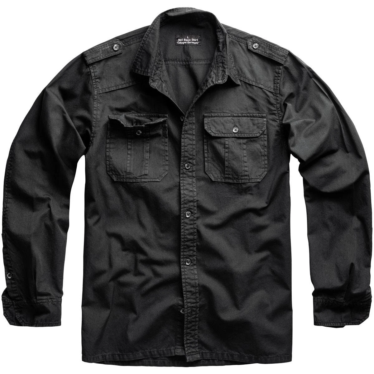 Surplus M65 Basic Shirt 1/1 Black 3 Surplus M65 Basic Shirt 1/1 Black