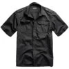 Surplus M65 Basic Shirt 1/2 Black -Military1st Shop Surplus M65 Basic Shirt Short Sleeve Black 1 1200X1200 1