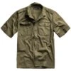 Surplus M65 Basic Shirt 1/2 Olive -Military1st Shop Surplus M65 Basic Shirt Short Sleeve Olive 1 1200X1200 1
