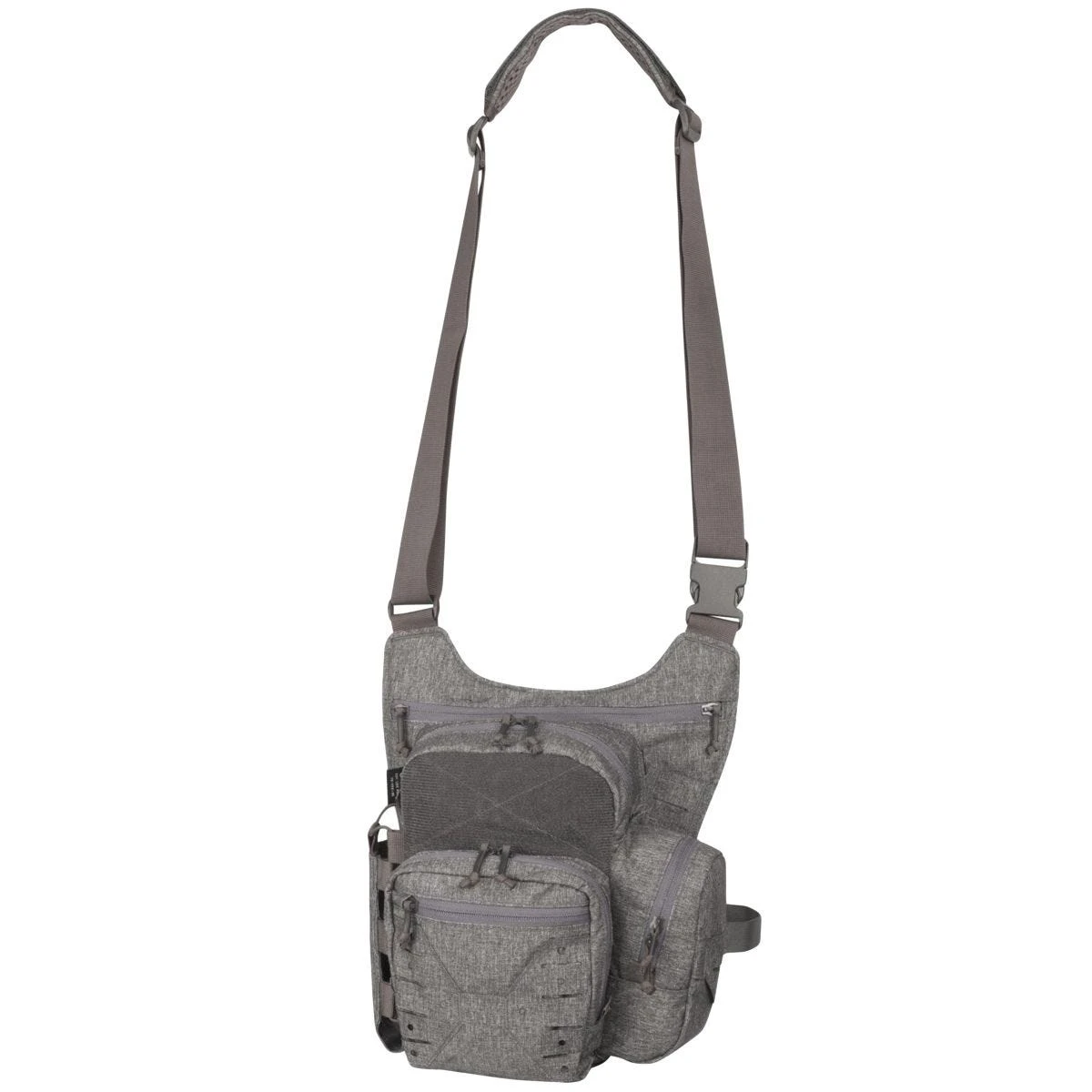 Helikon EDC Side Bag Melange Grey 3 Helikon EDC Side Bag Melange Grey