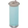 Klean Kanteen TKWide 473ml Insulated Bottle Twist Cap W/Straw Blue Tint -Military1st Shop TKWide Blue Tint TC 01