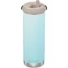 Klean Kanteen TKWide 592ml Insulated Bottle Twits Cap W/Straw Blue Tint -Military1st Shop TKWide Blue Tint TC 01 1