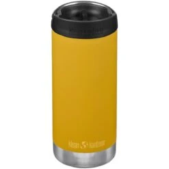 Klean Kanteen TKWide 355ml Insulated Bottle Cafe Cap Marigold