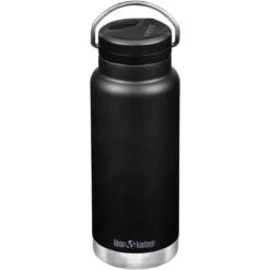 Klean Kanteen TKWide 946ml Insulated Bottle Twist Cap W/Straw Black -Military1st Shop TKWide Chug Cap Black 03