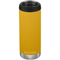 Klean Kanteen TKWide 473ml Insulated Bottle Cafe Cap Marigold -Military1st Shop TKWide Marigold CC 01 2