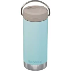 Klean Kanteen TKWide 355ml Insulated Bottle Twist Cap W/Straw Blue Tint -Military1st Shop TKWide TC Blue Tint 03