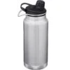 Klean Kanteen TKWide 946ml Insulated Bottle Chug Cap Brushed Stainless -Military1st Shop TK B S Chug Cap 01