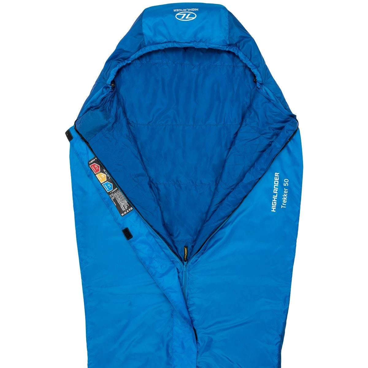 Highlander Trekker 50 Mummy Sleeping Bag Blue 6 Highlander Trekker 50 Mummy Sleeping Bag Blue - Image 4