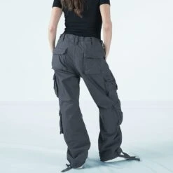 Surplus Ladies Airborne Vintage Trousers Anthracite -Military1st Shop W 05 3598 04 SURPLUS AIRBORNE VINTAGE TROUSERS ANTHRACITE 03 2