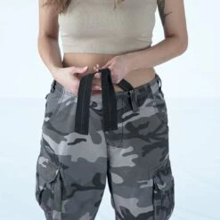 Surplus Ladies Airborne Vintage Trousers Night Camo -Military1st Shop W 05 3598 31 SURPLUS AIRBORNE VINTAGE TROUSERS NIGHTCAMO 03