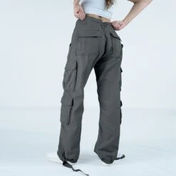 Brandit Ladies Pure Vintage Trousers Anthracite -Military1st Shop W 1003 5 PUREVINTAGETROUSERS ANTHRACITE 04 3