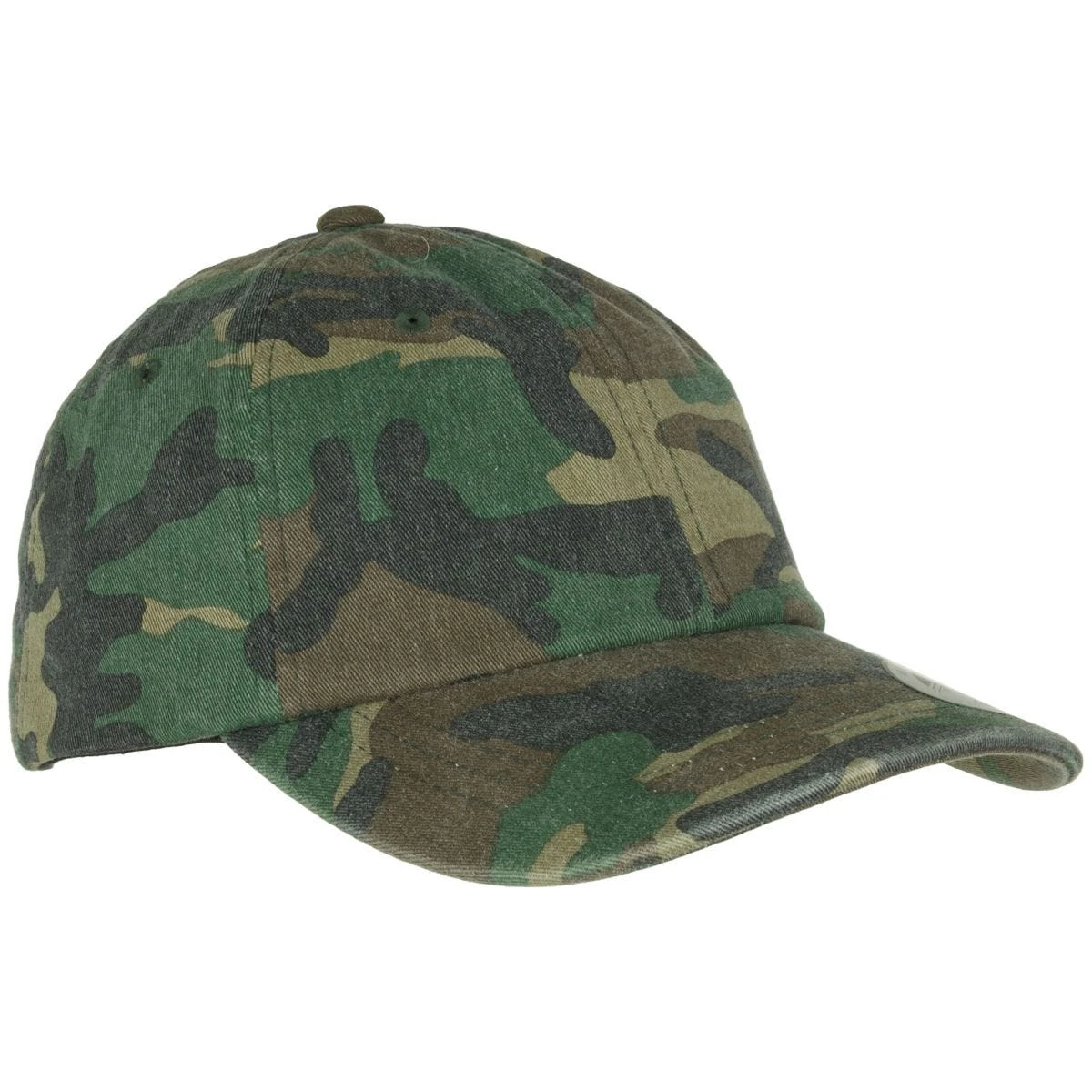YP Low Profile Camo Washed Cap Woodland 3 YP Low Profile Camo Washed Cap Woodland
