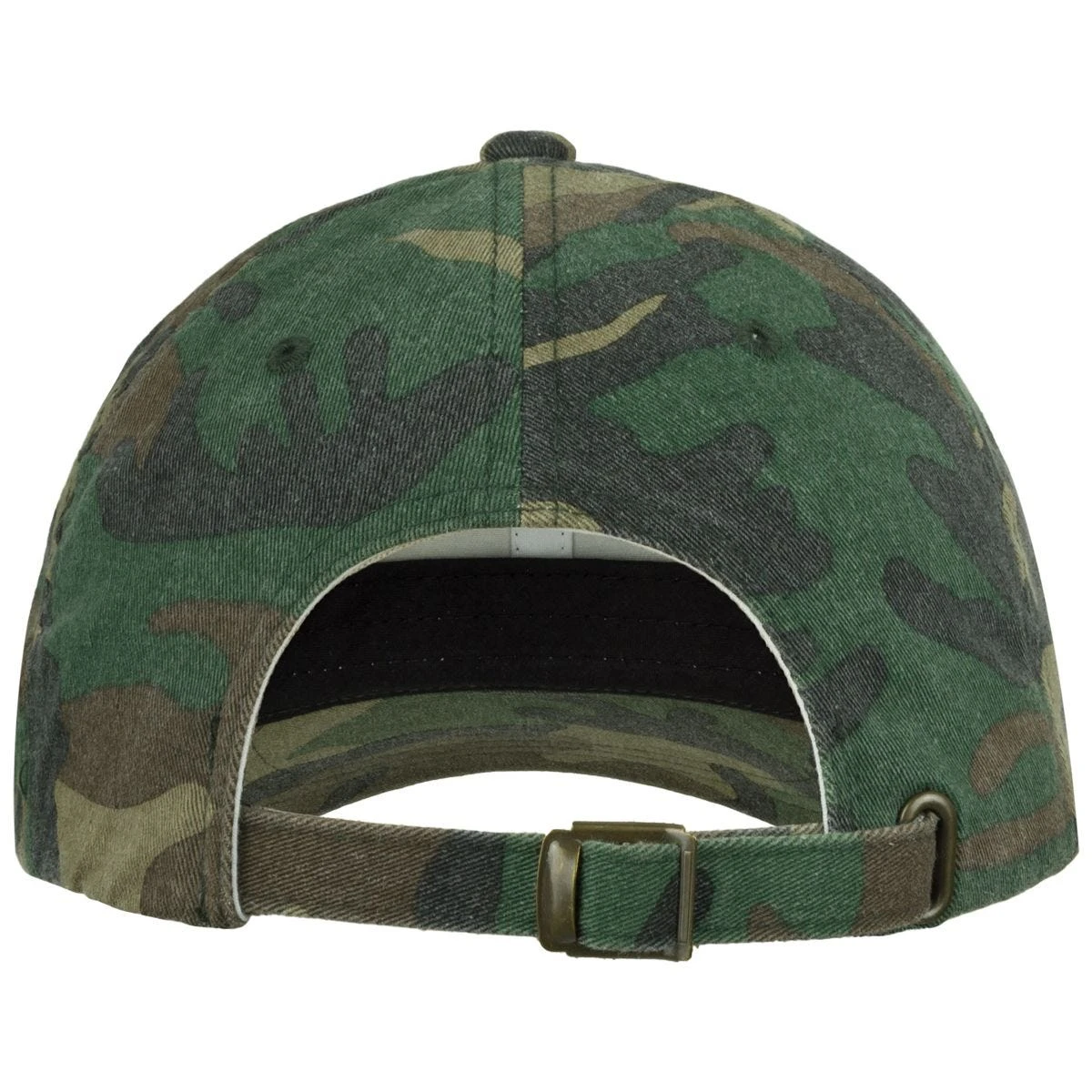 YP Low Profile Camo Washed Cap Woodland 7 YP Low Profile Camo Washed Cap Woodland - Image 5