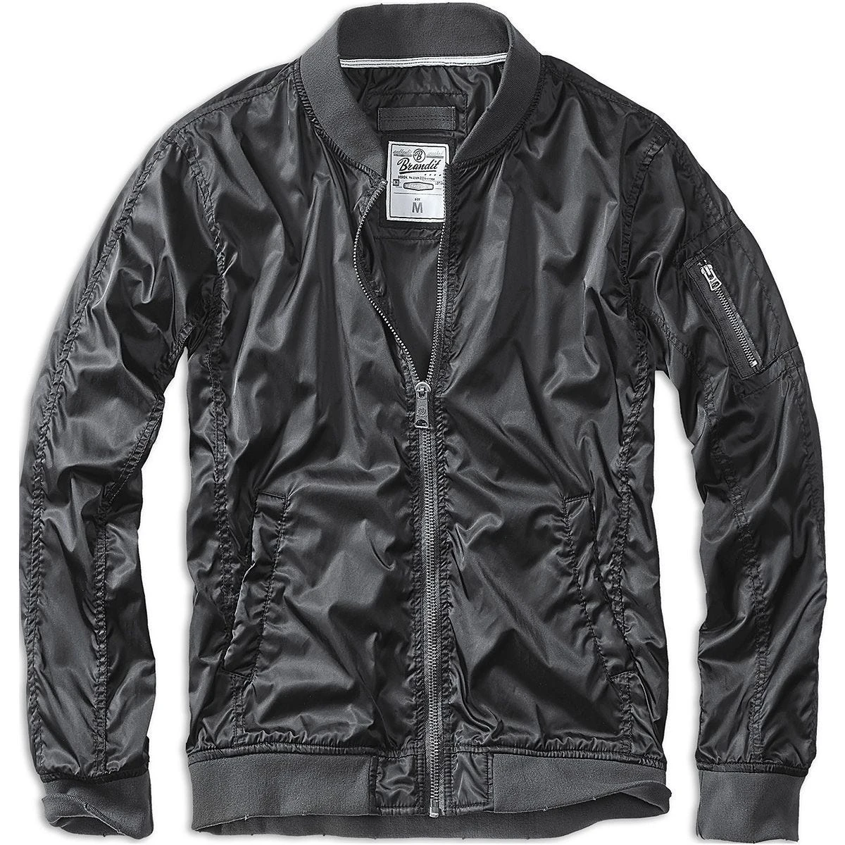 Brandit Portland Jacket Black 4 Brandit Portland Jacket Black - Image 2