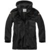Brandit BW Parka Flag Black -Military1st Shop brandit bw parka flag black 001