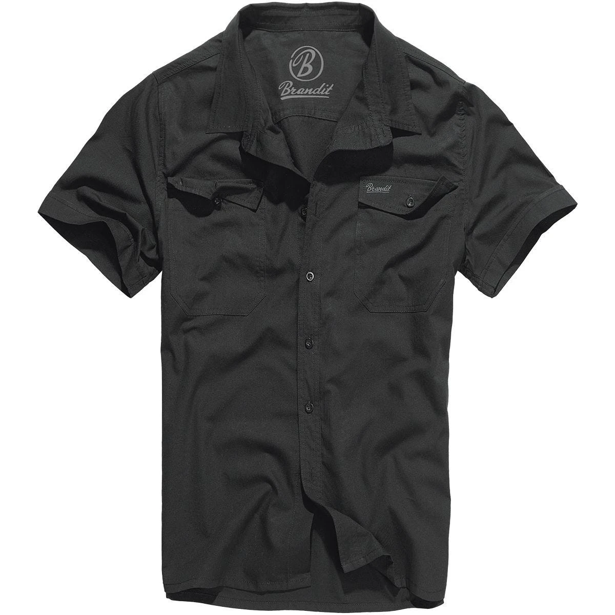Brandit Roadstar Shirt Black 3 Brandit Roadstar Shirt Black