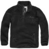 Brandit Teddyfleece Troyer Black -Military1st Shop brandit teddyfleece troyer black 001 1