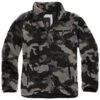 Brandit Teddyfleece Troyer Dark Camo -Military1st Shop brandit teddyfleece troyer dark camo 001