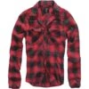 Brandit Check Shirt Red / Black -Military1st Shop brandit wear check shirt red black 1