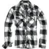 Brandit Check Shirt White / Black 2 Brandit Check Shirt White / Black -Military1st Shop brandit wear check shirt white black 1