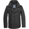 Brandit Pea Coat Black 2 Brandit Pea Coat Black -Military1st Shop branditpeacoatblack 1
