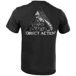 Direct Action Logo D.A. 3 T-shirt Black -Military1st Shop direct action logo da3 t shirt black 2 1