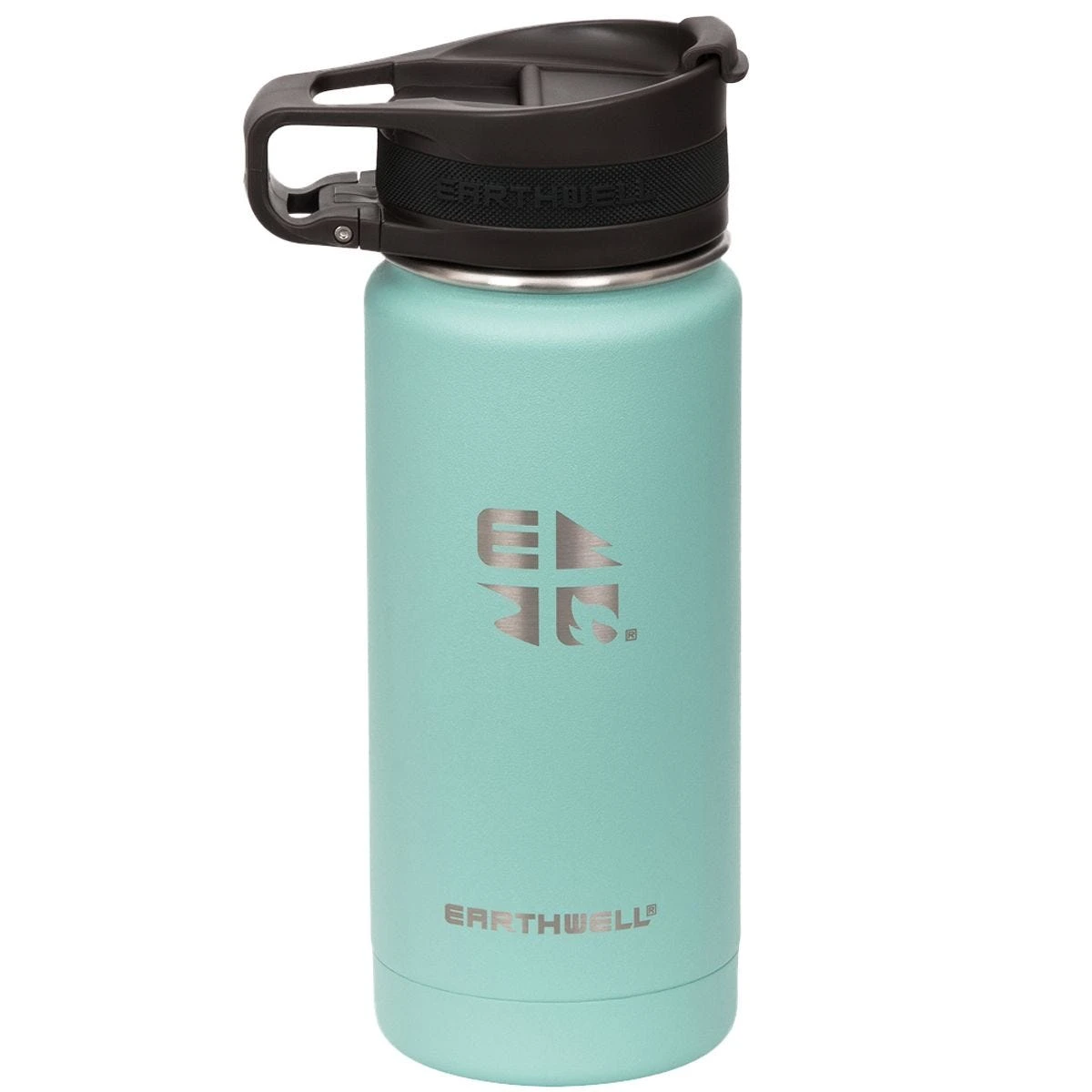 Earthwell Roaster Loop Vacuum Bottle 473ml Aqua Blue 3 Earthwell Roaster Loop Vacuum Bottle 473ml Aqua Blue