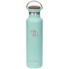 Earthwell Woodie Vacuum Bottle 650ml Walnut / Aqua Blue -Military1st Shop earthwell woodie vb walnut aqua blue 001 1