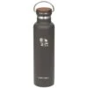 Earthwell Woodie Vacuum Bottle 650ml Walnut / Volcanic Black -Military1st Shop earthwell woodie vb walnut volcanic black 001