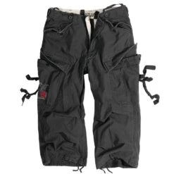 Surplus Engineer Vintage 3/4 Shorts Black