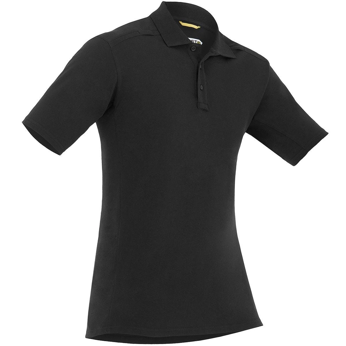 First Tactical Men's Cotton Short Sleeve Polo With Pen Pocket Black 3 First Tactical Men's Cotton Short Sleeve Polo With Pen Pocket Black