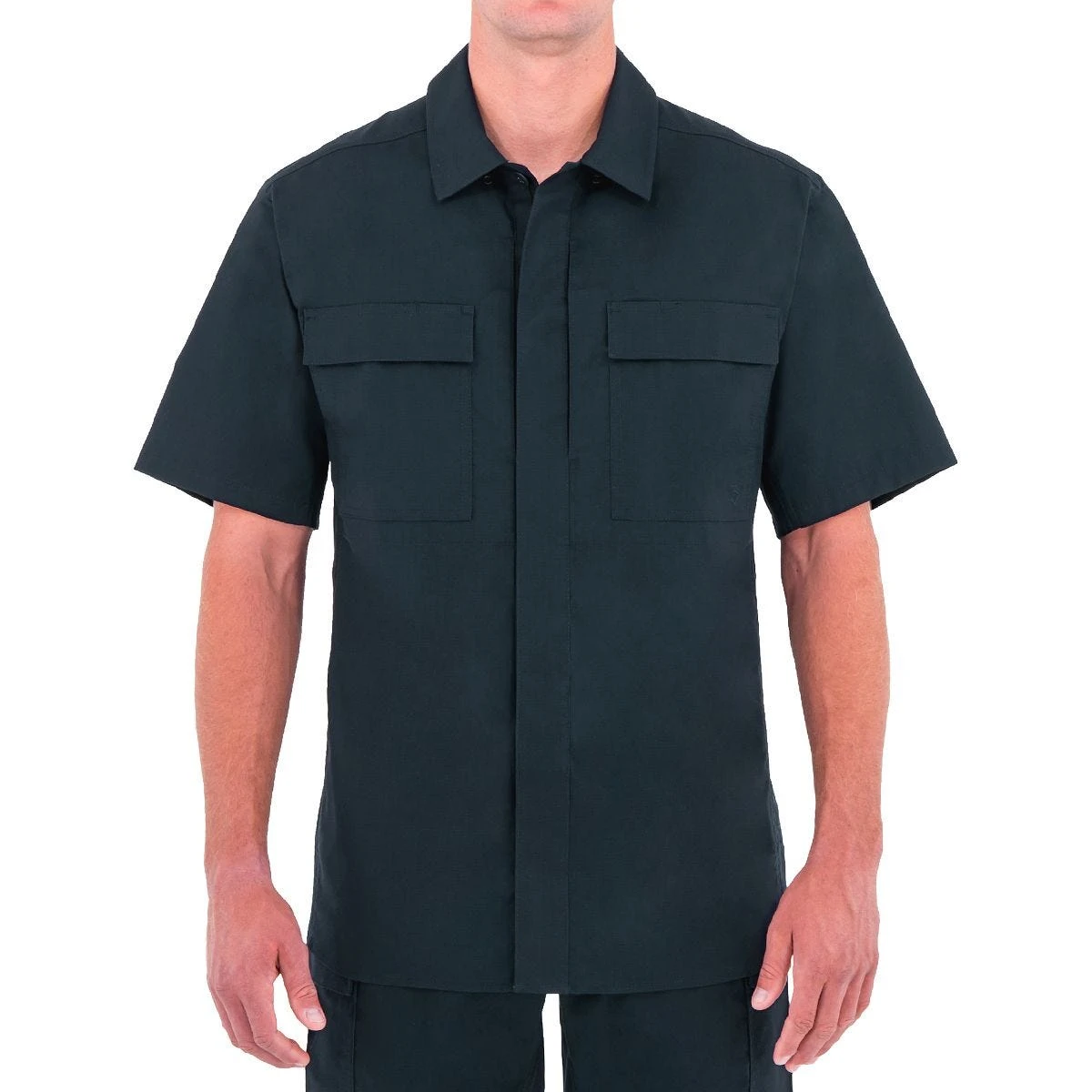 First Tactical Men's Specialist Short Sleeve BDU Shirt Midnight Navy - Image 4