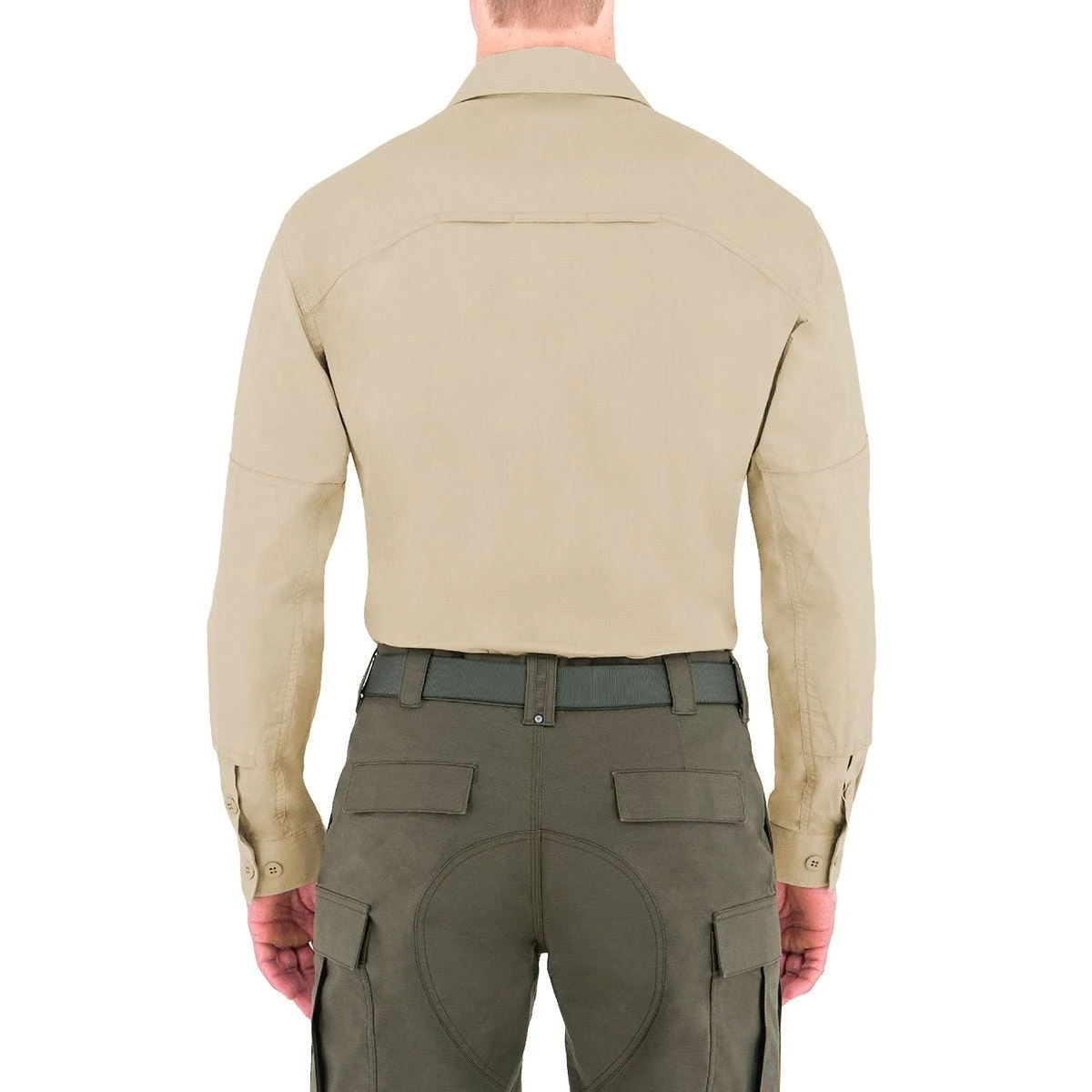 First Tactical Men's Tactix Long Sleeve BDU Shirt Khaki 4 First Tactical Men's Tactix Long Sleeve BDU Shirt Khaki - Image 2