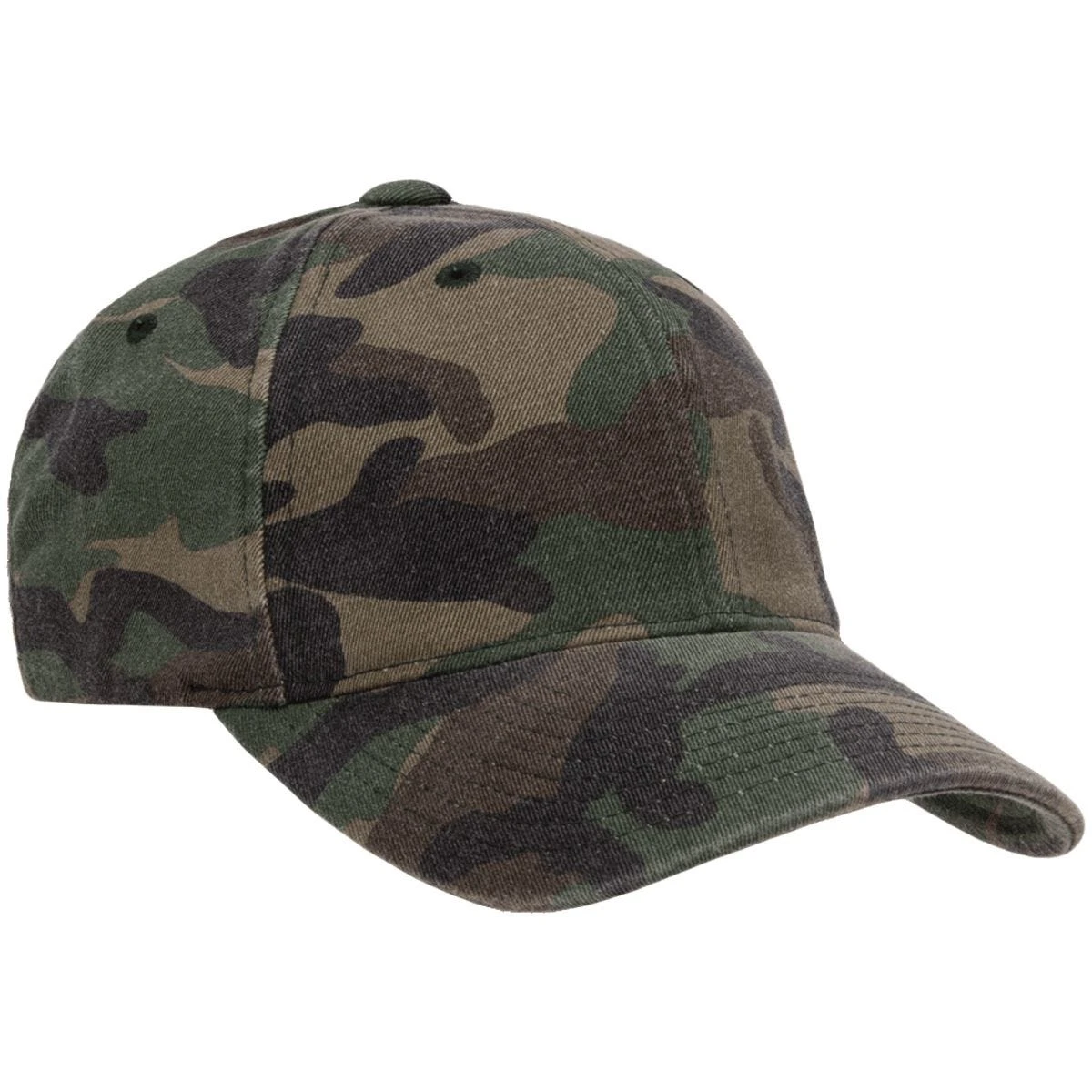 Flexfit Garment Washed Camo Woodland 3 Flexfit Garment Washed Camo Woodland