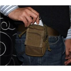 Flyye EDC Small Waist Pack Black -Military1st Shop flyye edc small bag example 3a 4