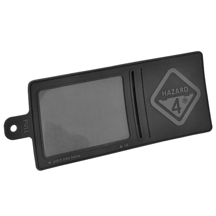 Hazard 4 3D Large Hook-and-Loop I.D. Holder Black 3 Hazard 4 3D Large Hook-and-Loop I.D. Holder Black