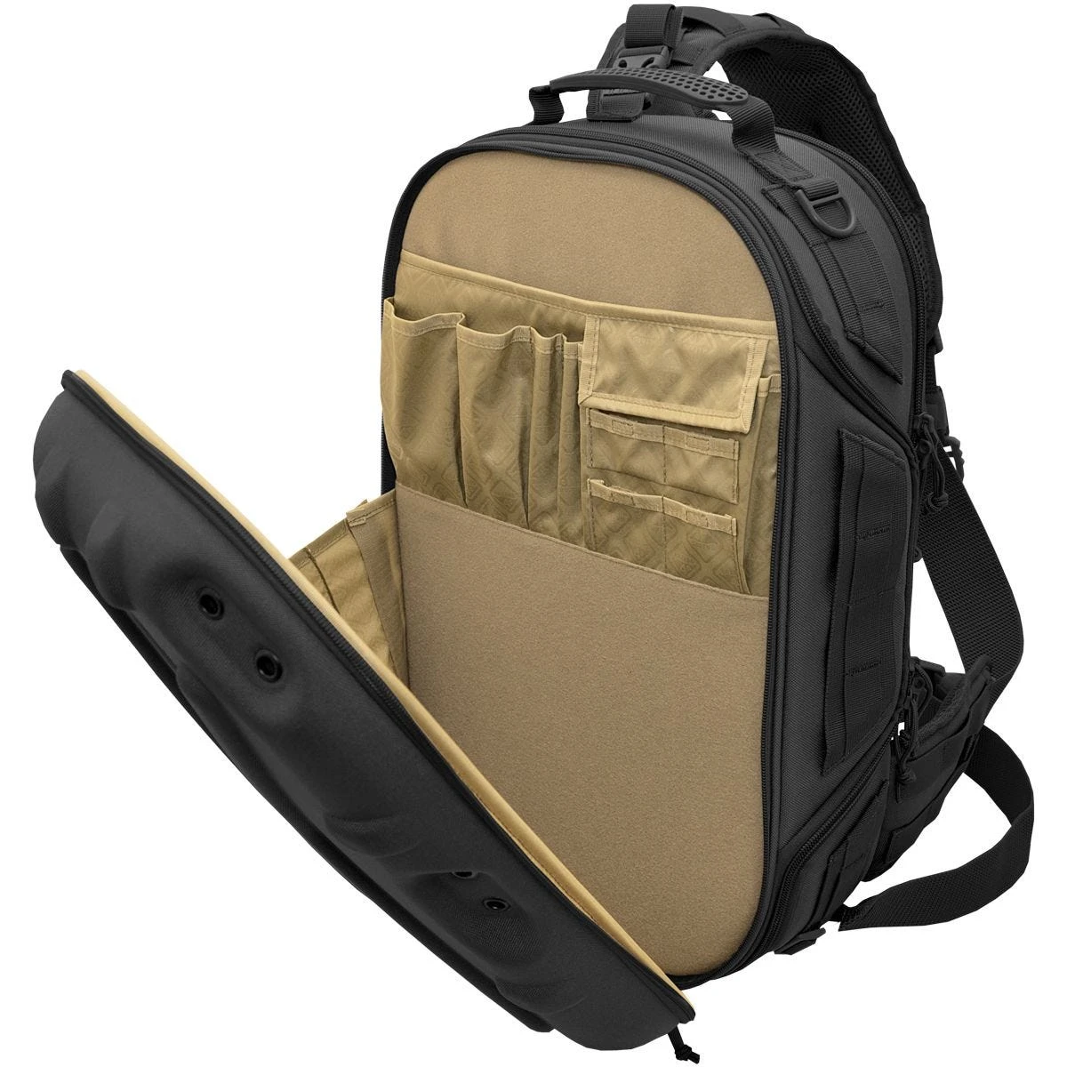 Hazard 4 Blastwall Hardshell Sling Pack Black 4 Hazard 4 Blastwall Hardshell Sling Pack Black - Image 2