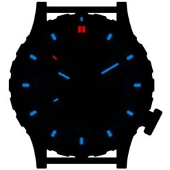 Hazard 4 Heavy Water Diver Titanium Tritium Watch Blacktie White GMT Blue/Red 11 Hazard 4 Heavy Water Diver Titanium Tritium Watch Blacktie White GMT Blue/Red -Military1st Shop hazard 4 hwd watch blacktie a white gmt bbrb 003