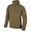 Helikon Alpha Hoodie Jacket Grid Fleece Coyote -Military1st Shop helikon alpha hoodie jacket coyote 001 1