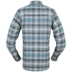 Helikon Defender Mk2 Pilgrim Long Sleeve Shirt Blue Plaid -Military1st Shop helikon defender mk2 pilgrim shirt blue plaid 3