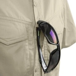 Helikon Defender Mk2 Short Sleeve Shirt Khaki -Military1st Shop helikon defender mk2 short sleeve shirt khaki 3