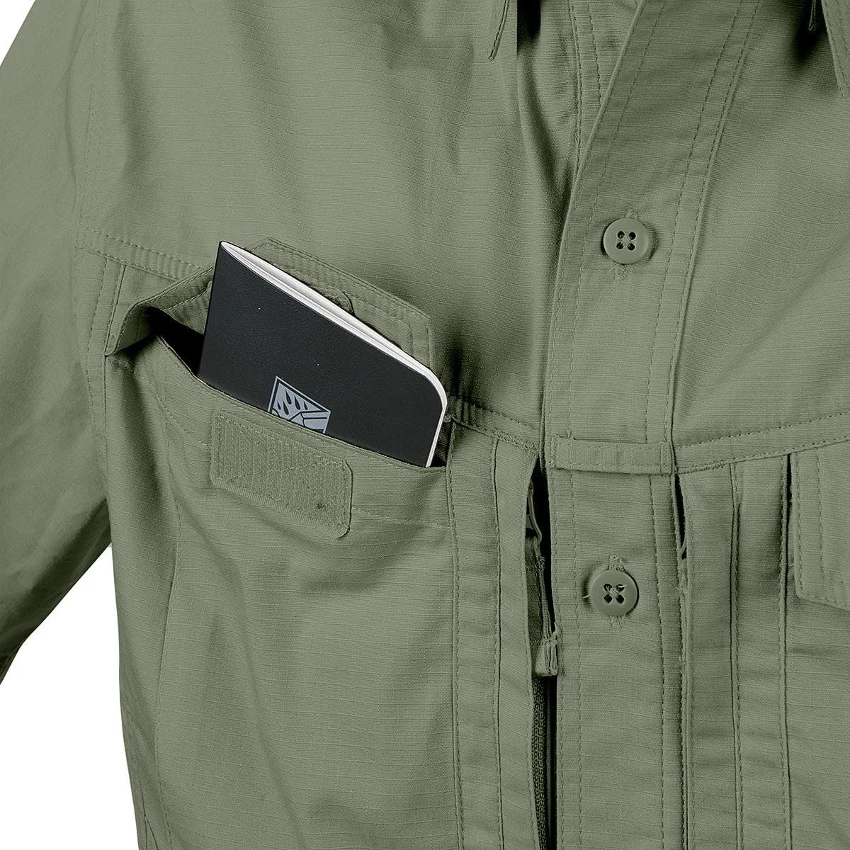 Helikon Defender Mk2 Long Sleeve Shirt Olive Green 7 Helikon Defender Mk2 Long Sleeve Shirt Olive Green - Image 5