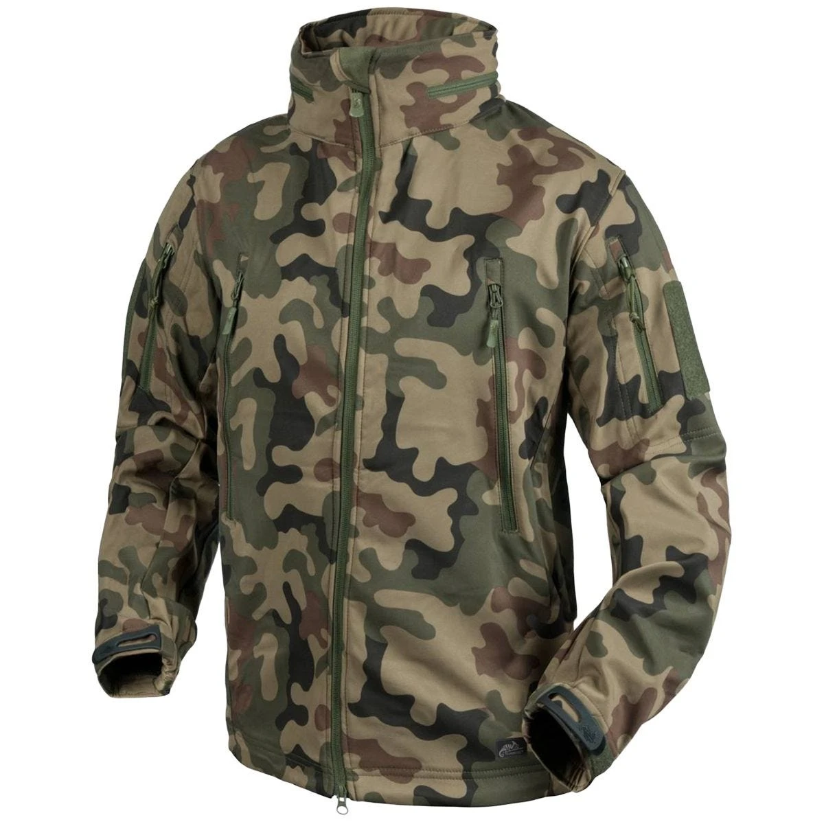 Helikon Gunfighter Soft Shell Jacket Polish Woodland 3 Helikon Gunfighter Soft Shell Jacket Polish Woodland