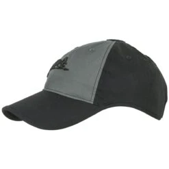 Helikon Logo Cap Polycotton Ripstop Black / Shadow Grey