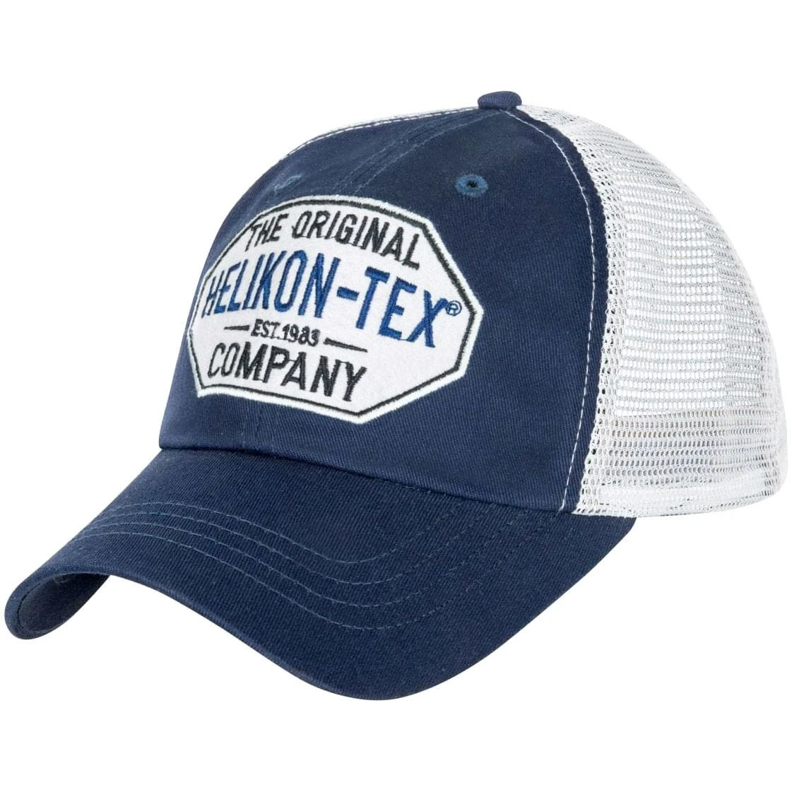 Helikon Trucker Logo Cap Blue 3 Helikon Trucker Logo Cap Blue