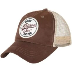 Helikon Trucker Logo Cap Mud Brown