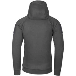 Helikon Urban Tactical Hoodie Full Zip Melange Black-Grey -Military1st Shop helikon urban tactical hoodie melange black grey 002 5