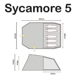 Highlander Sycamore 5 Tent Meadow/Spring Green 7 Highlander Sycamore 5 Tent Meadow/Spring Green -Military1st Shop highlande sycamore 5 3