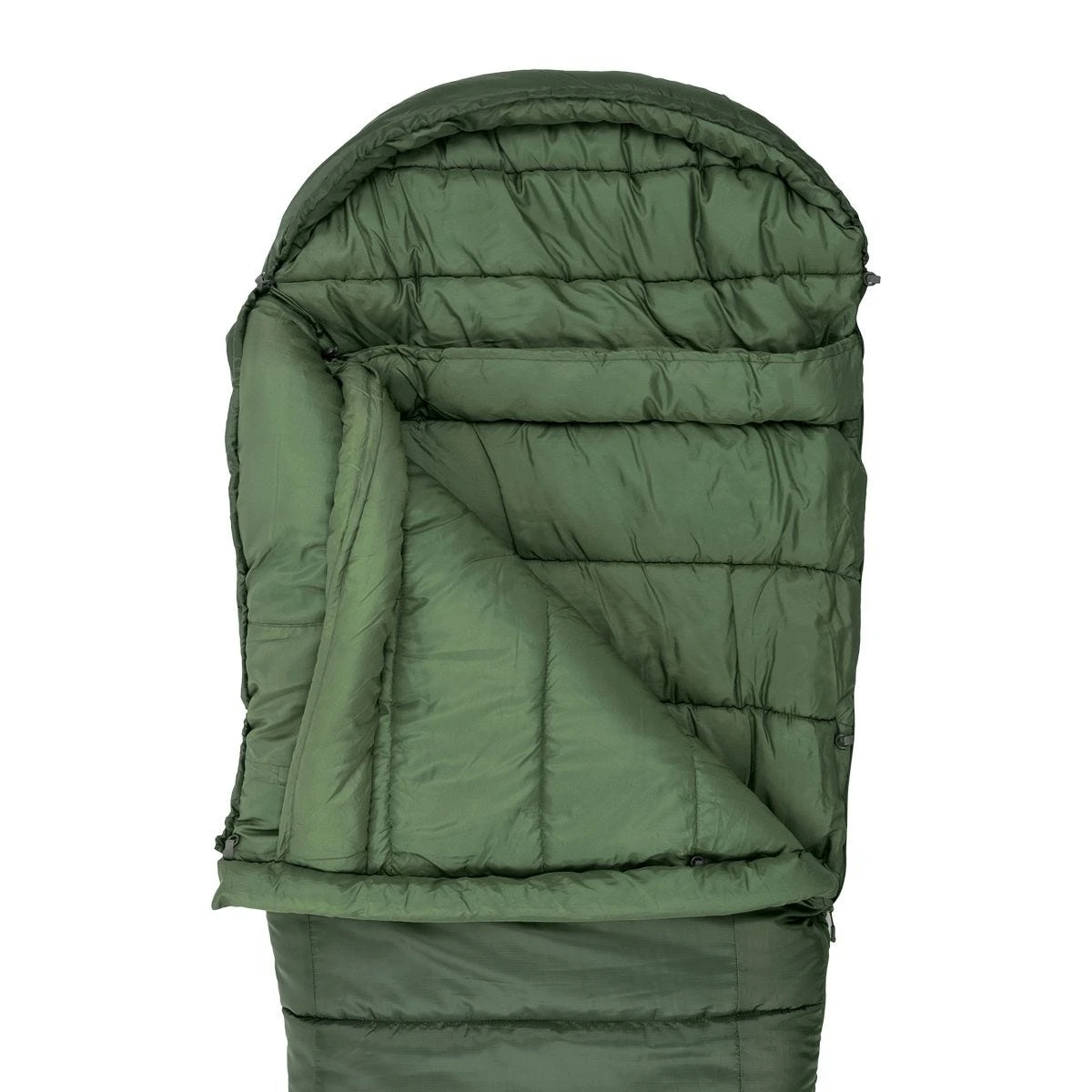 Highlander Forces Phoenix Flame 400 Mummy Sleeping Bag Olive Green 5 Highlander Forces Phoenix Flame 400 Mummy Sleeping Bag Olive Green - Image 3