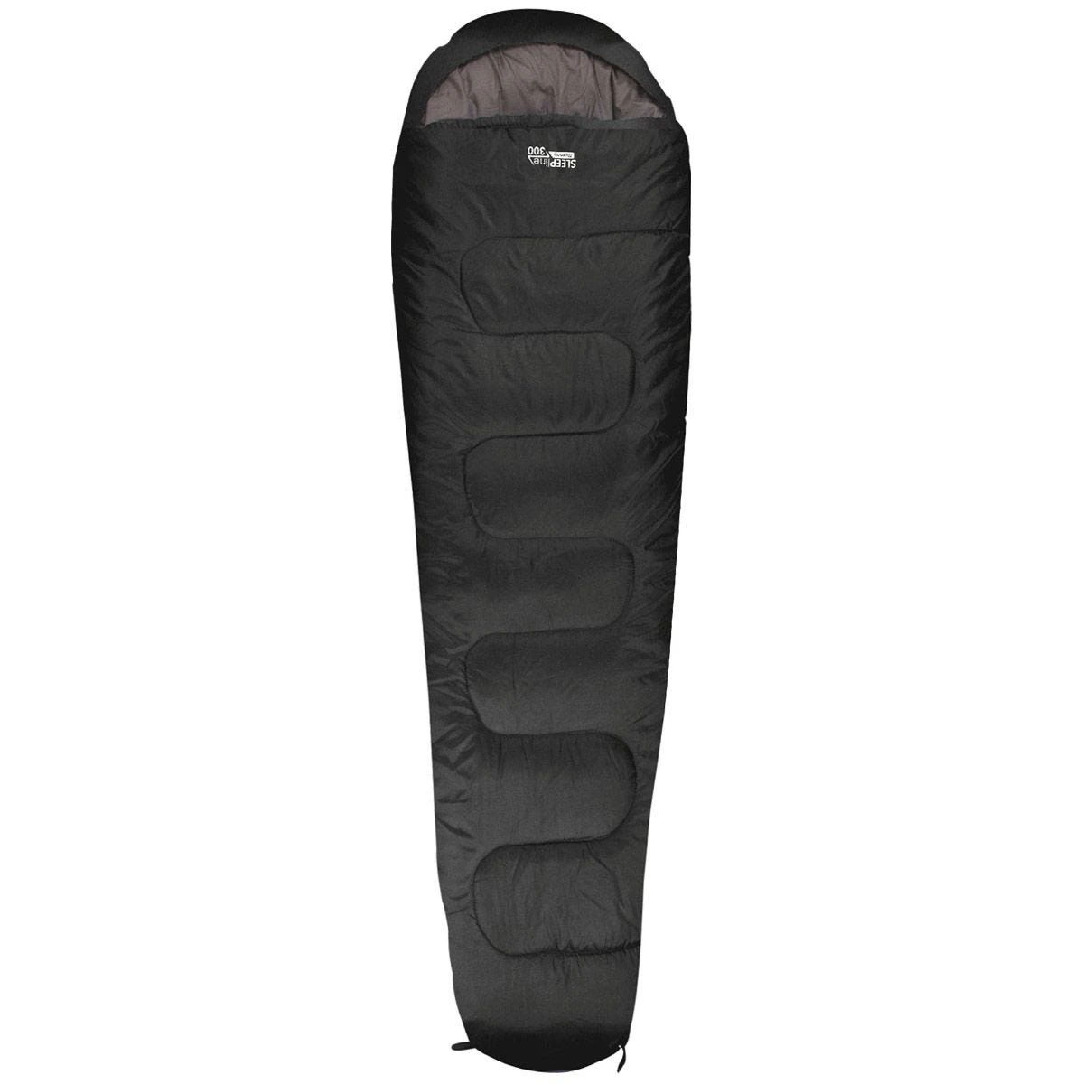 Highlander Sleepline 300 Mummy Sleeping Bag Black 3 Highlander Sleepline 300 Mummy Sleeping Bag Black